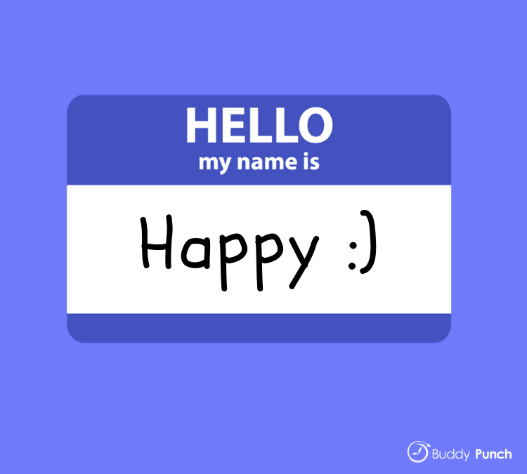 Team-based activities can help to promote a more open-minded work culture such as in the case of Hello My Name Is.