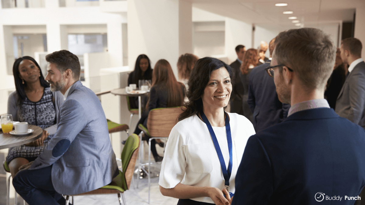 Hosting a networking event is a great way to meet new people during Small Business Week. You may find new people to form partnerships with and even new clients.