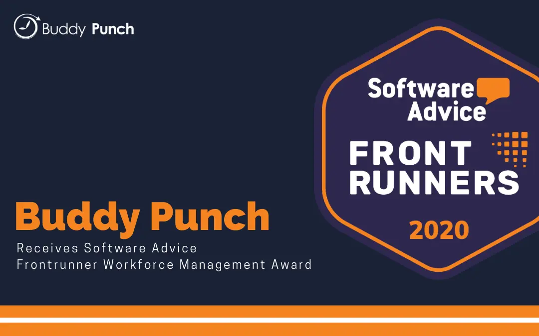 Buddy Punch Receives Workforce Management Software FrontRunner Award