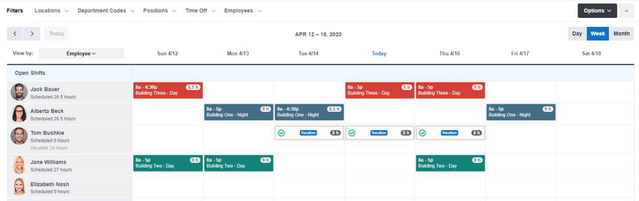 Create Schedules in Minutes