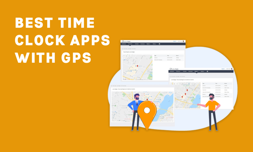 time clock app free gps