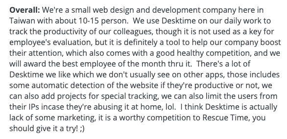 Desktime review