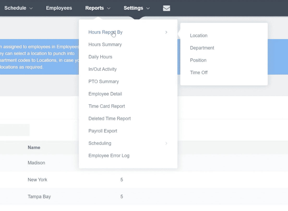 Tracking Employee Hours by Locations, Projects, or Jobs