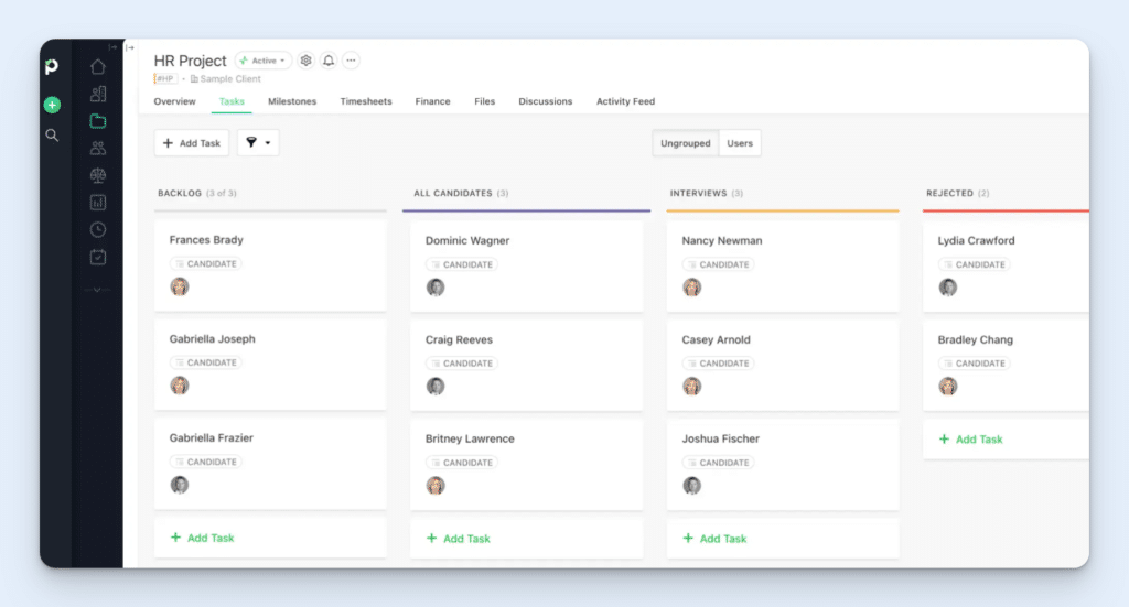 Image showing Paymo's Kanban board feature