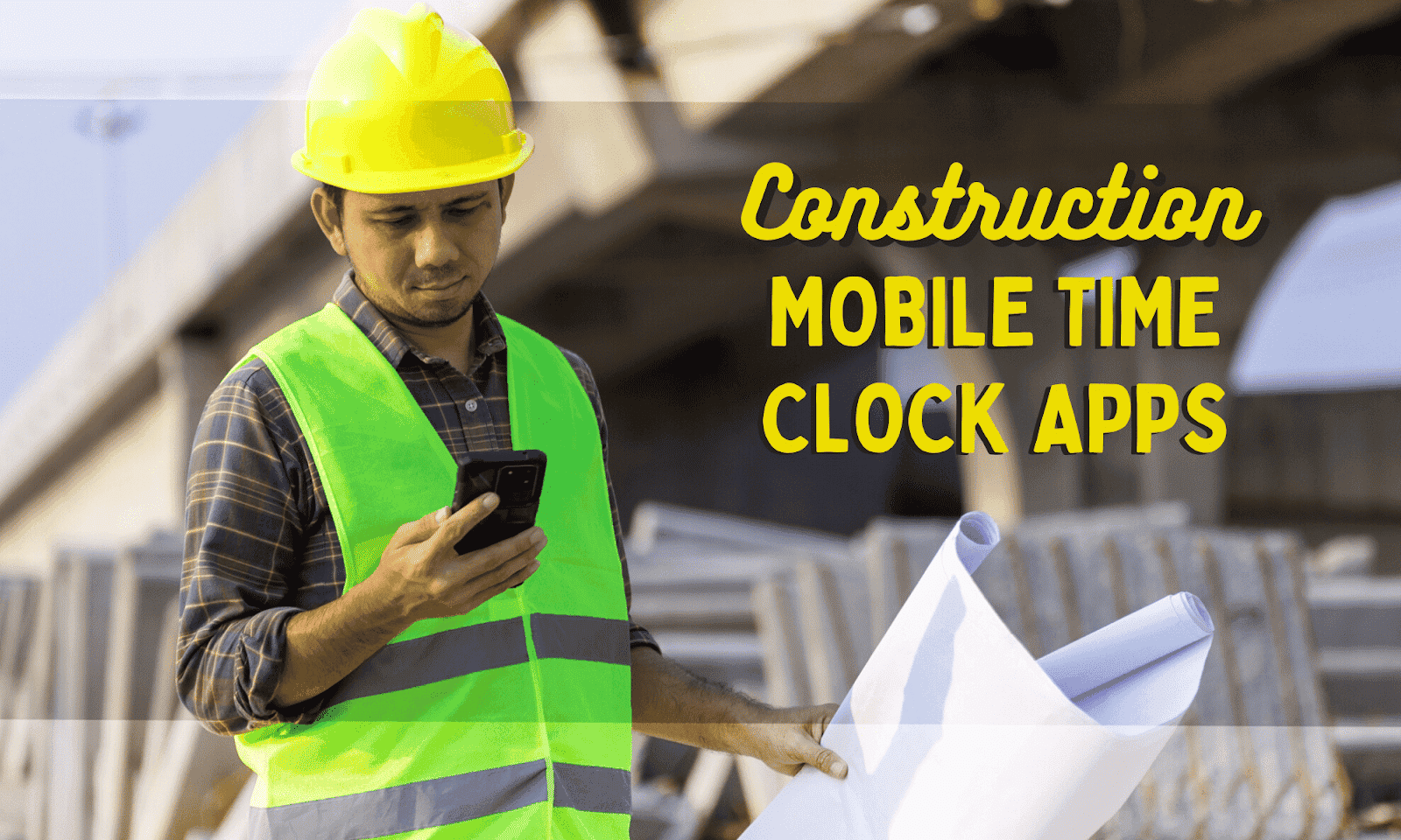 construction time clock app