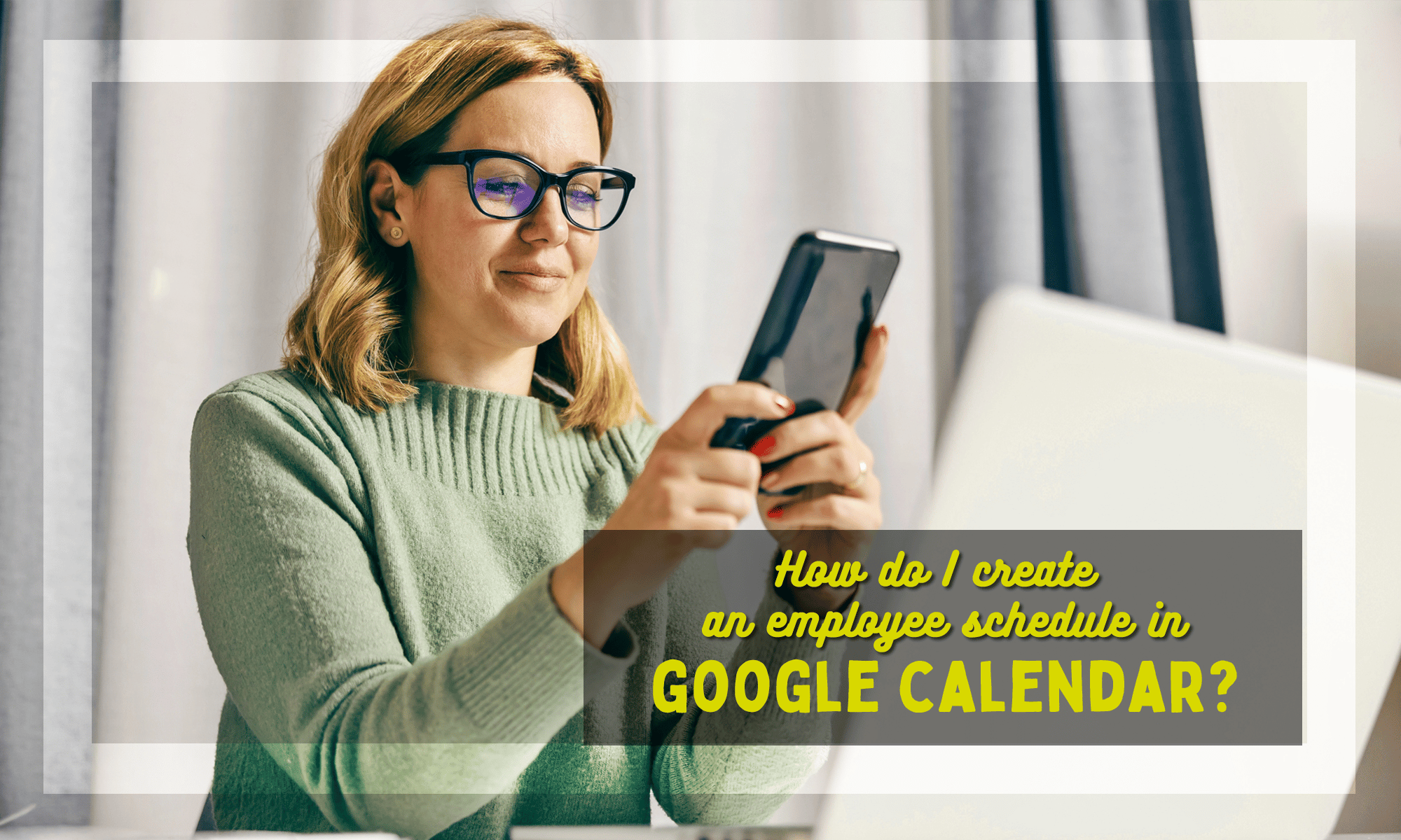 How do I create an employee schedule in Google Calendar Buddy Punch