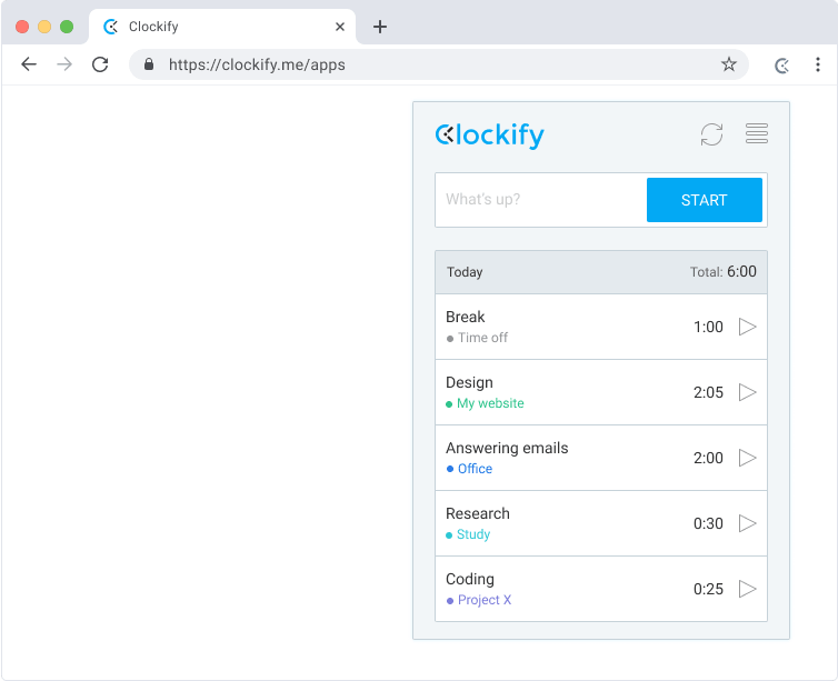 Can Clockify detect idle time • Clockk