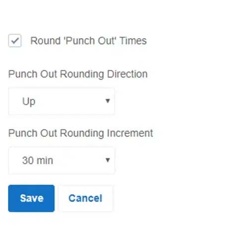 Punch Rounding