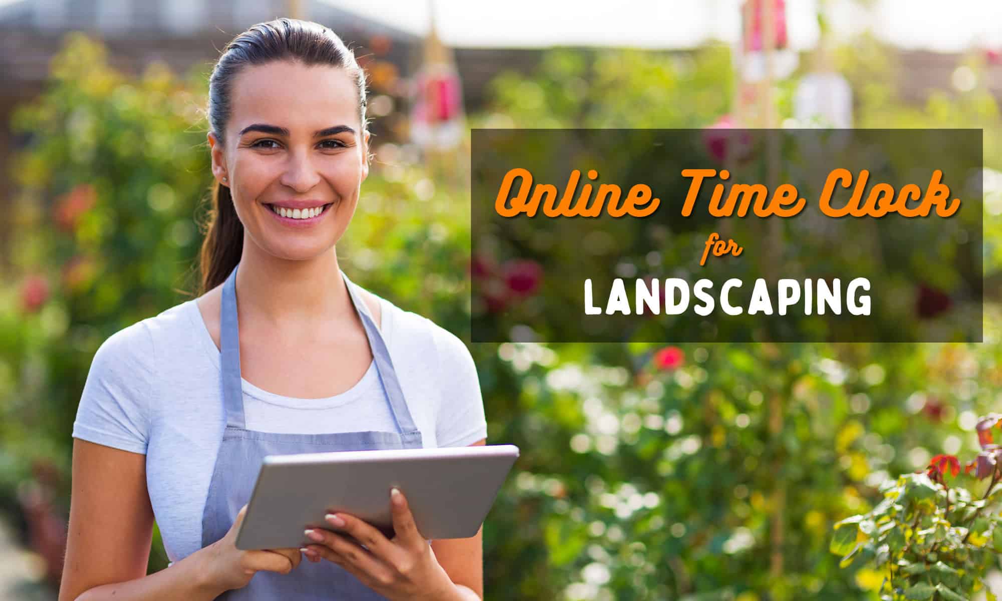 online time clock for landscaping