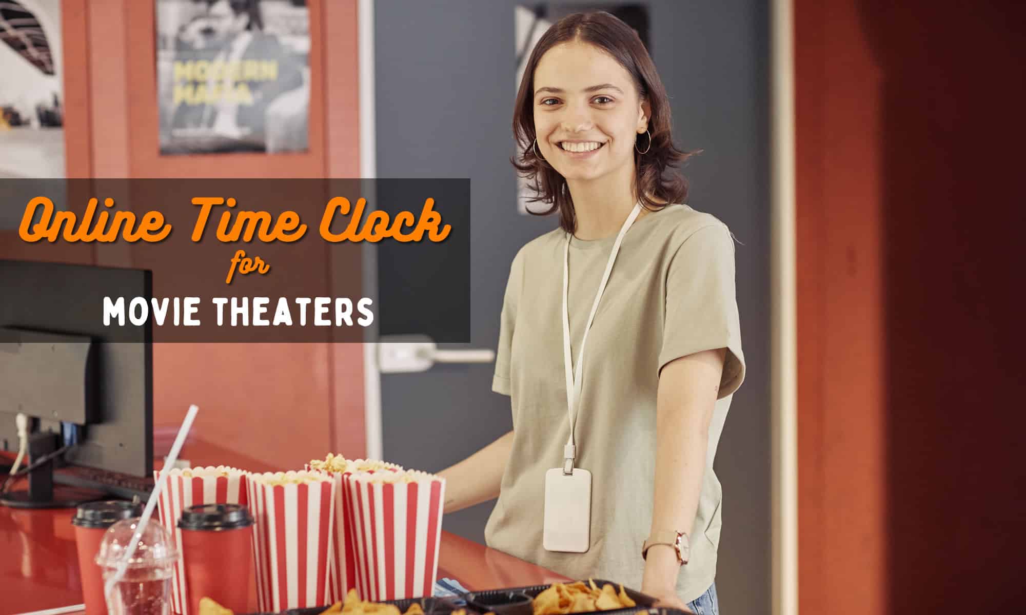 online time clock for movie theaters