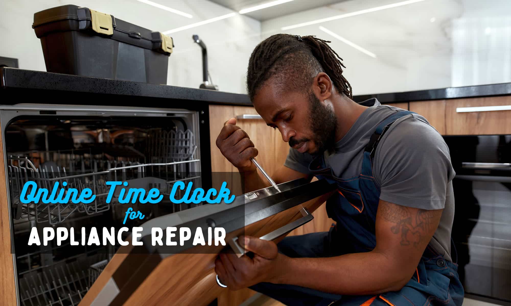 online time clock for appliance repair