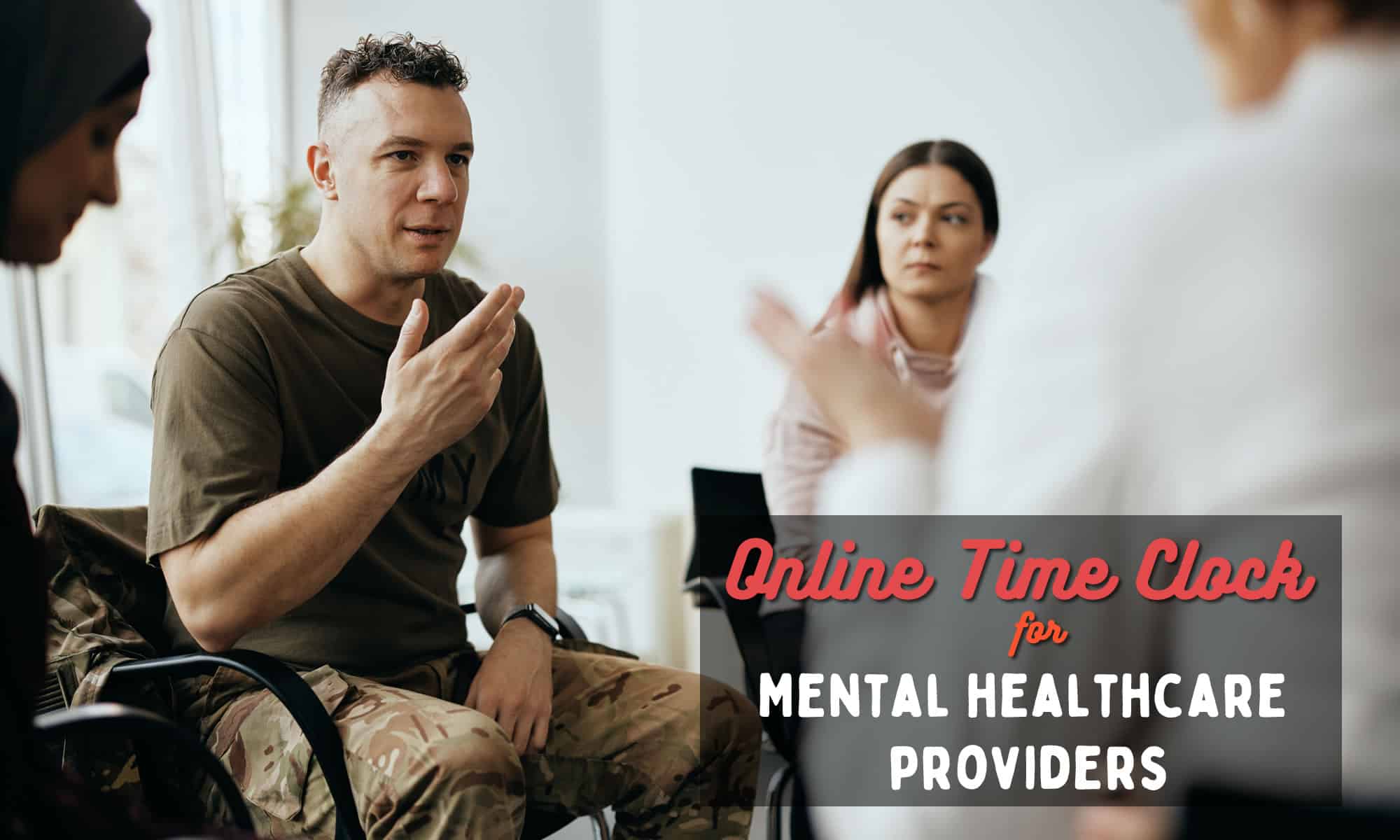 online time clock for mental healthcare providers