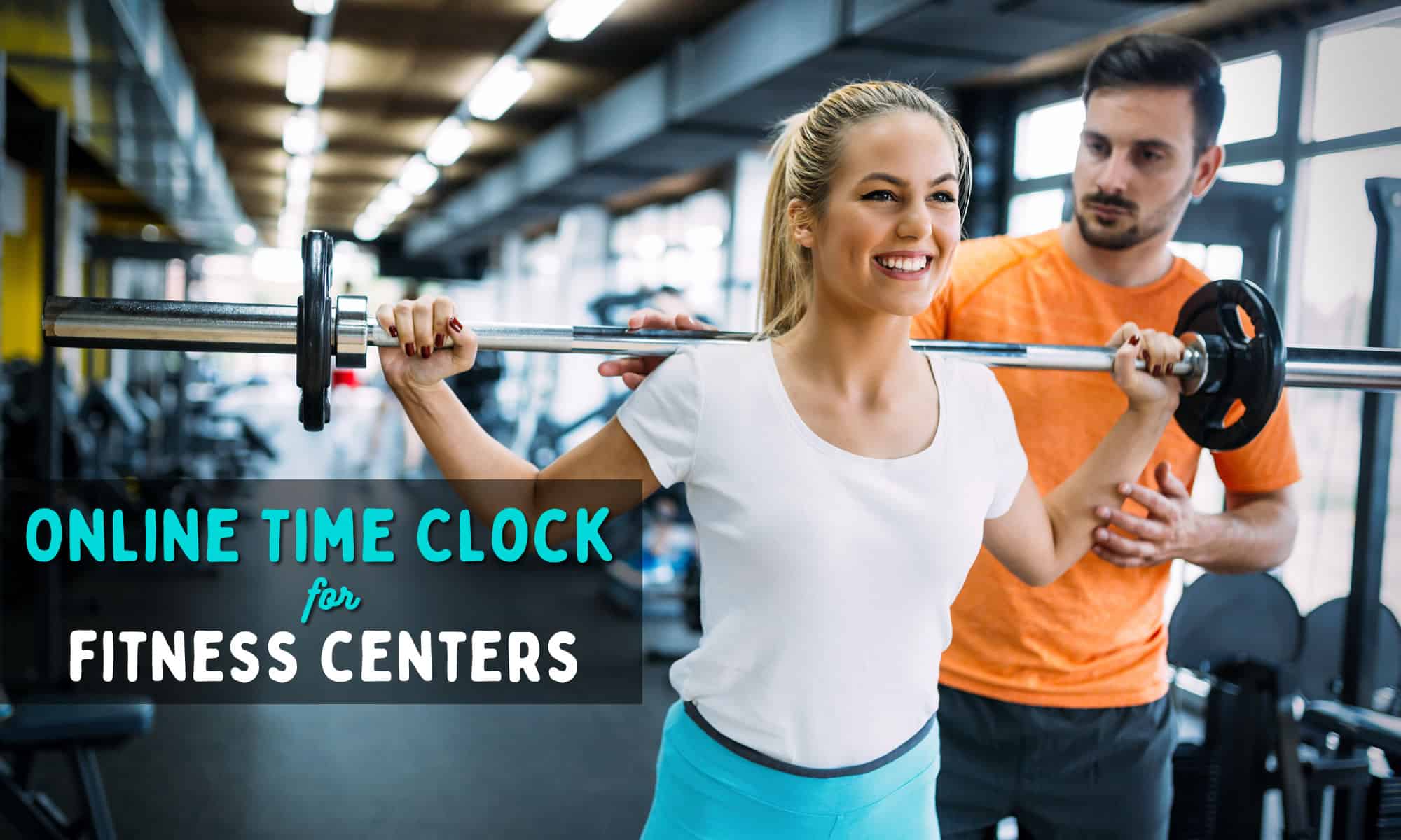 online time clock for fitness centers