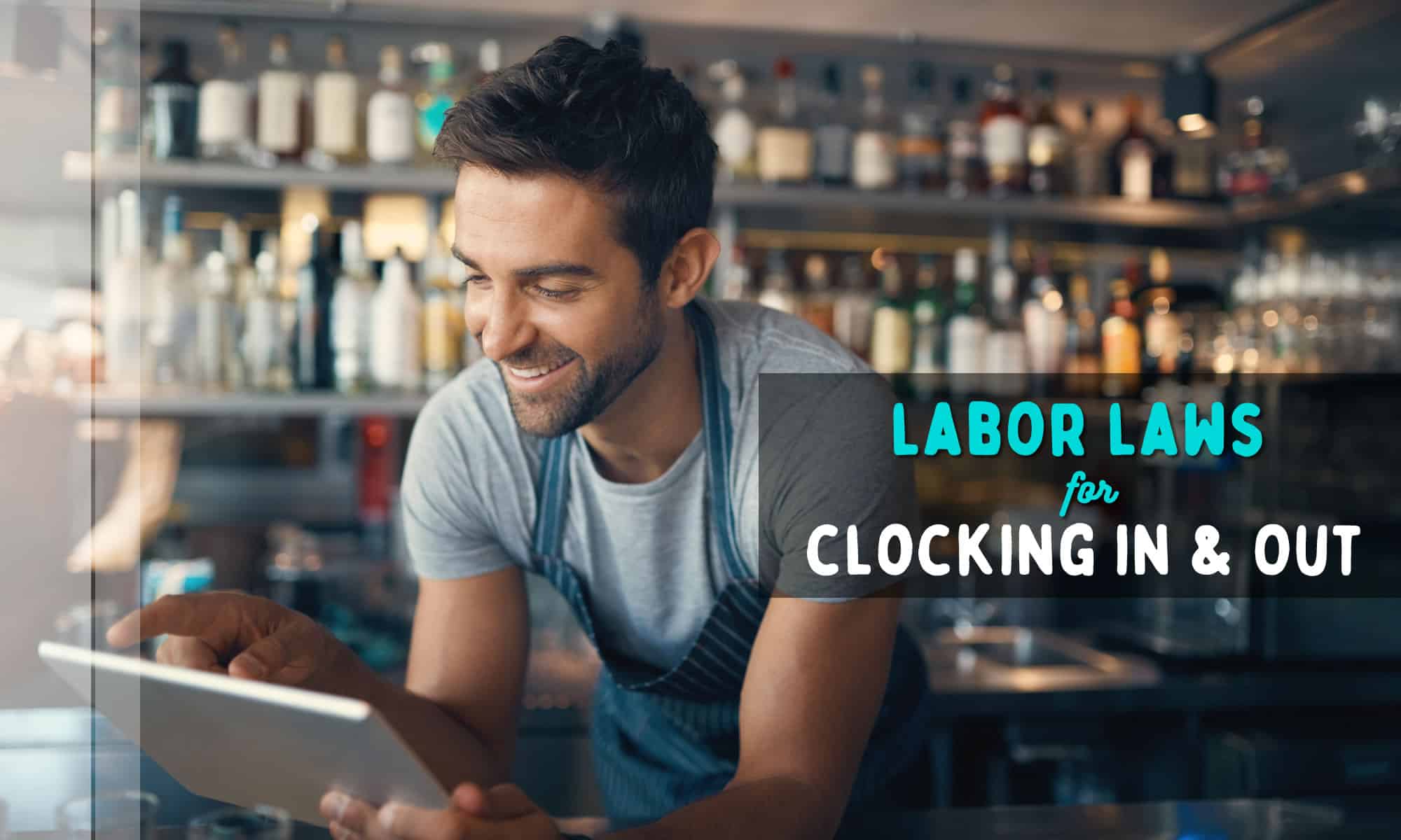 labor laws for clocking in and out