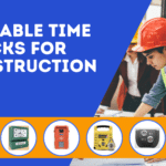 Illustrative image of the best portable time clocks for construction