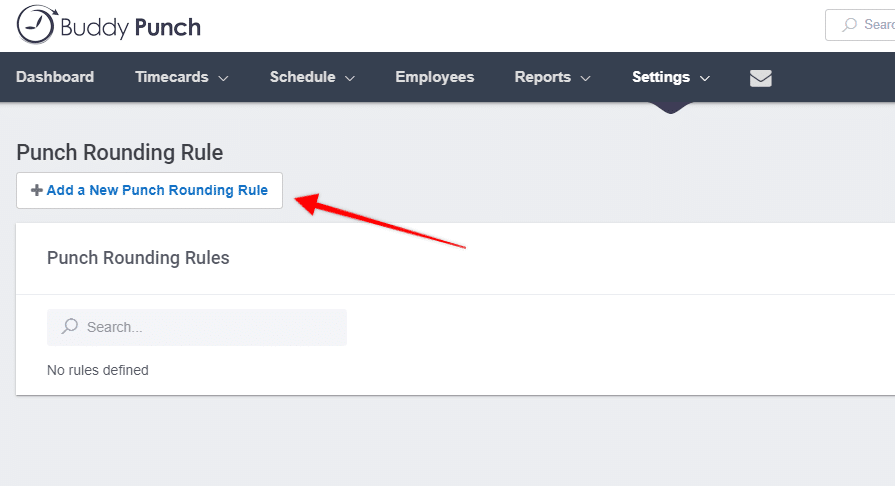 Add new punch rounding rule.