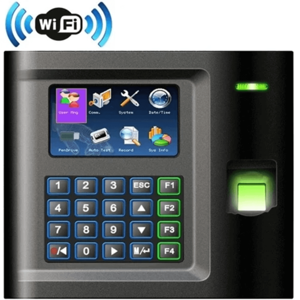 Web Based Wireless Biometric RFID Fingerprint Time System - Alliance AT15C