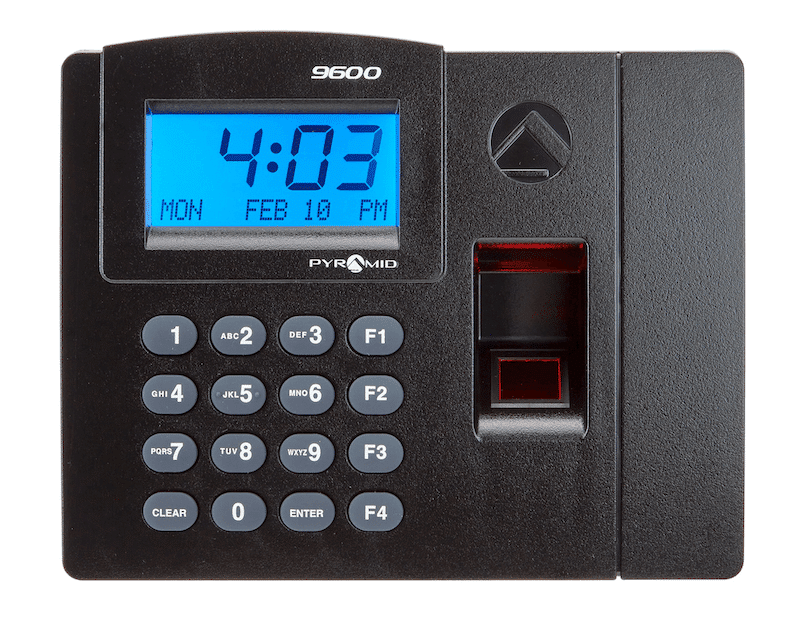 TTELITEEK TimeTrax™ Elite Biometric Time Clock by Pyramid