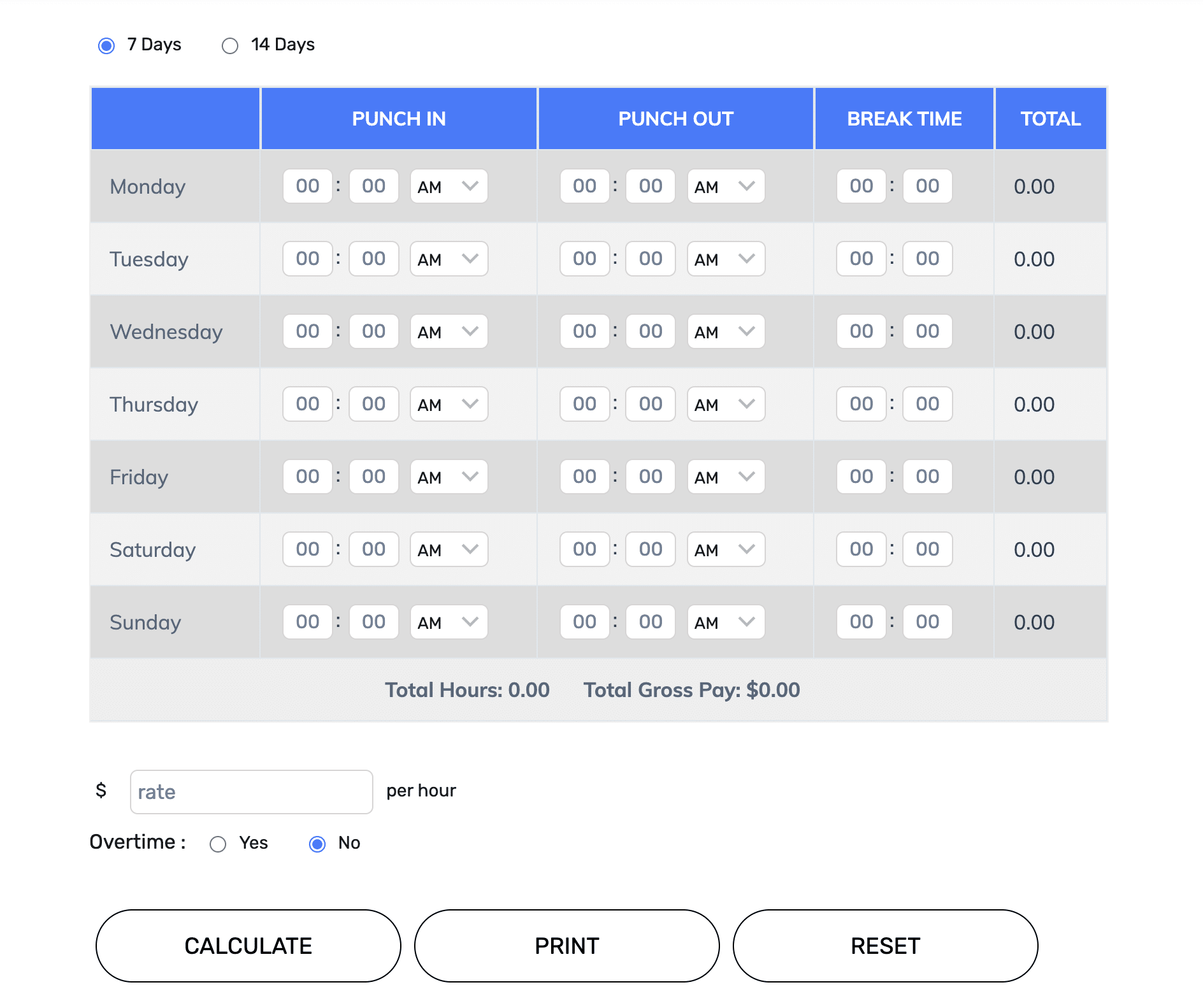 3 Free Printable Time Cards (+ A Better Method)