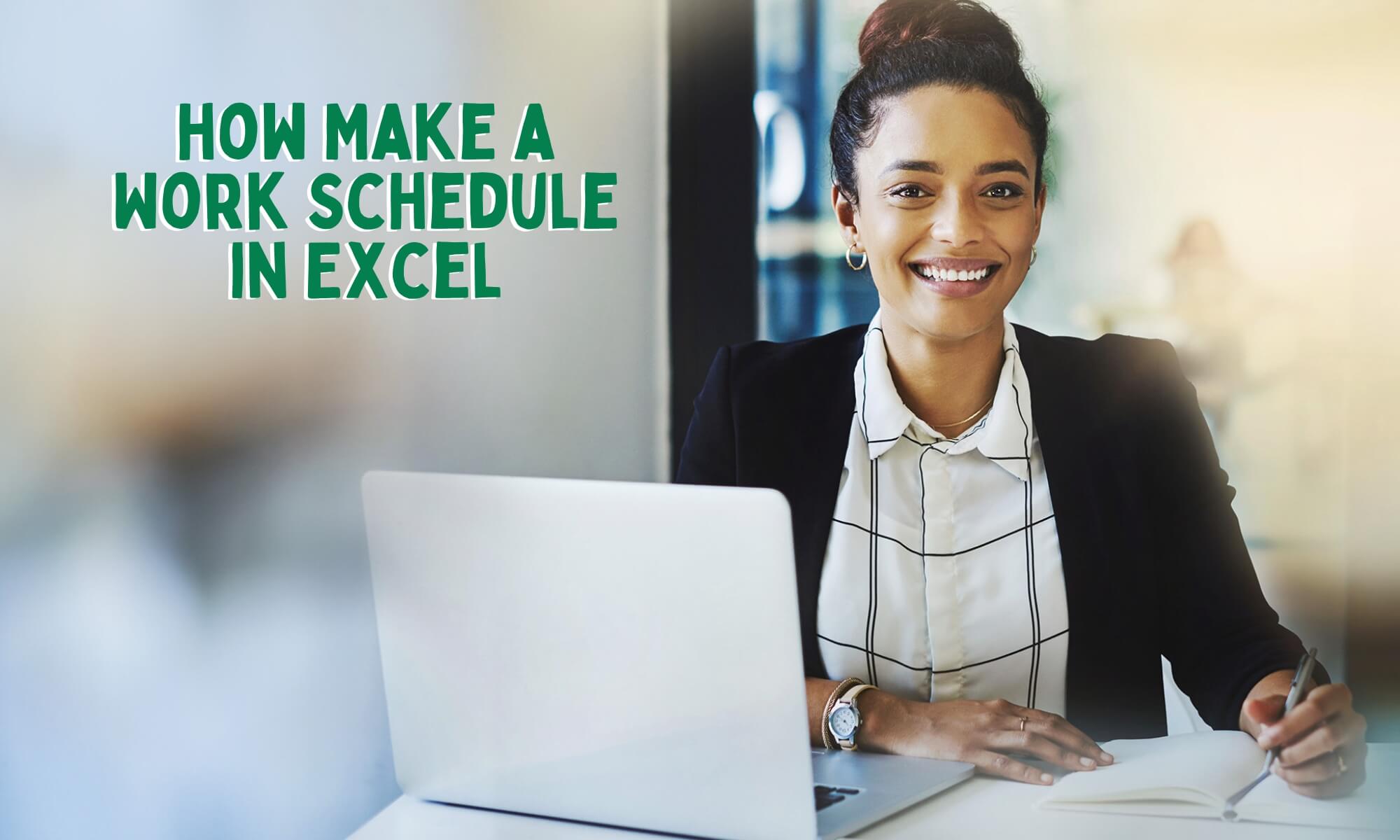 How To Make A Work Schedule In Excel In 10 Steps A Better Alternative
