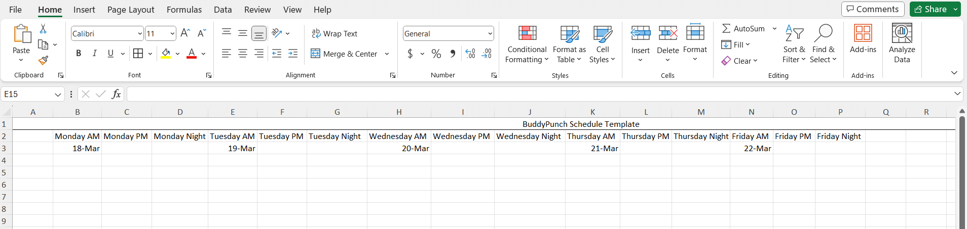 How to Make a Work Schedule in Excel in 10 Steps + a Better Alternative