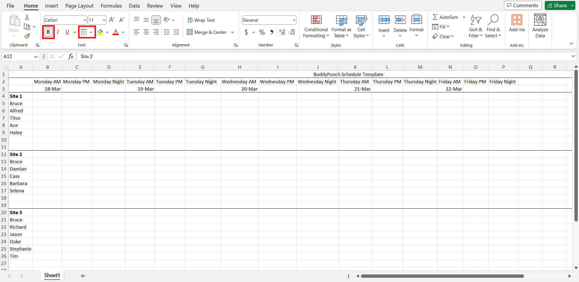 How to Make a Work Schedule in Excel in 10 Steps + a Better Alternative