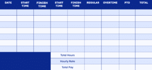 18 Printable Timesheet Templates (PDF, Word, & Docs)