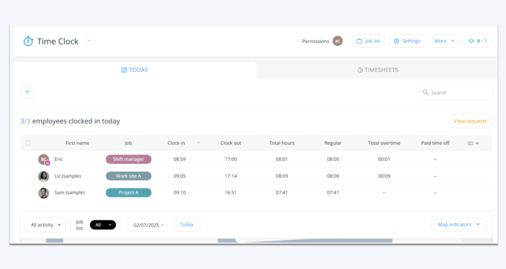 Connecteam Time Clock 