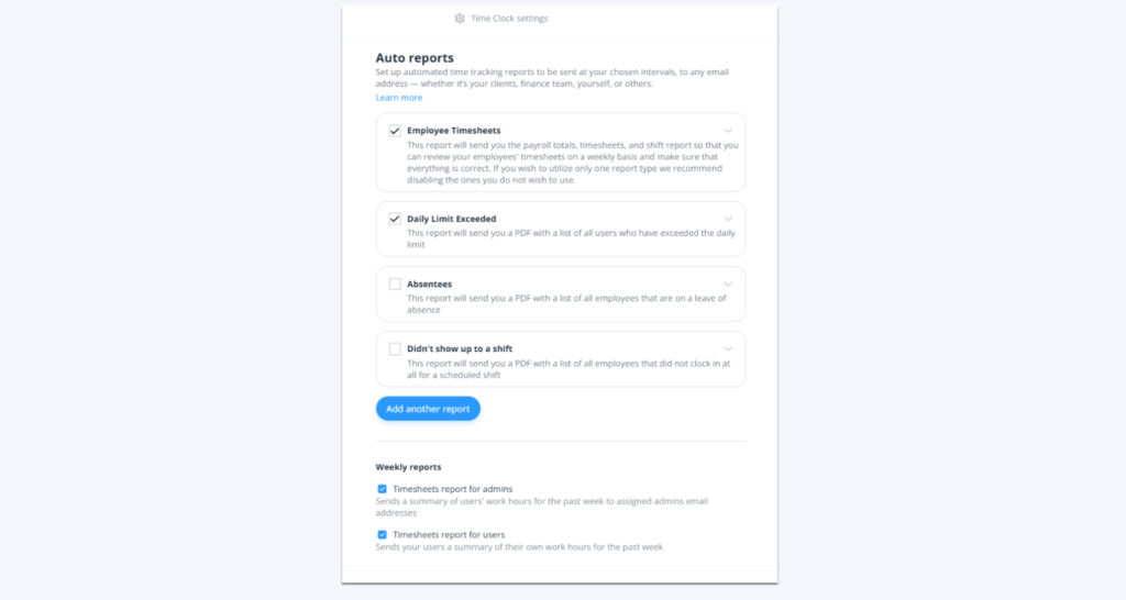 Connecteam Automatic Reports