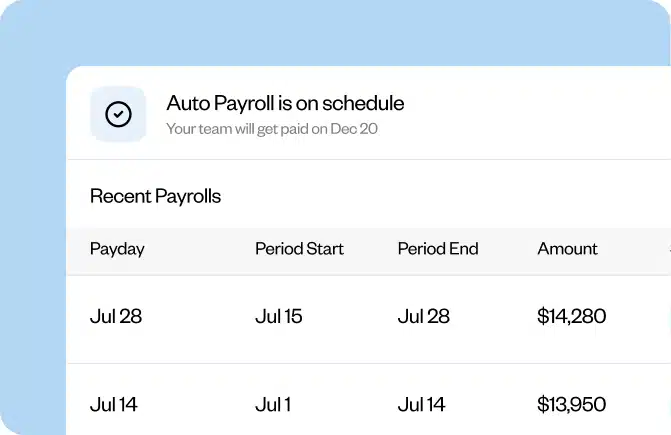 Simplify payroll