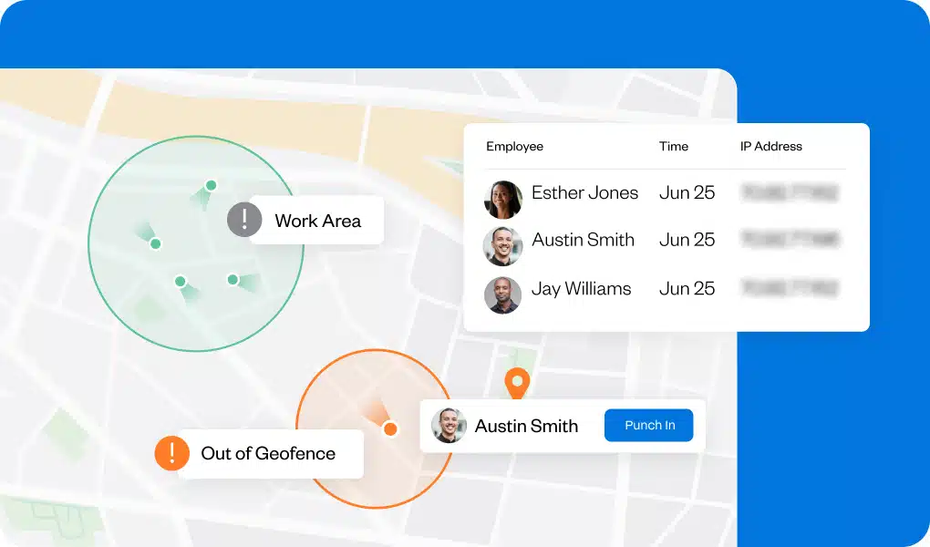 Integrates with your payroll software