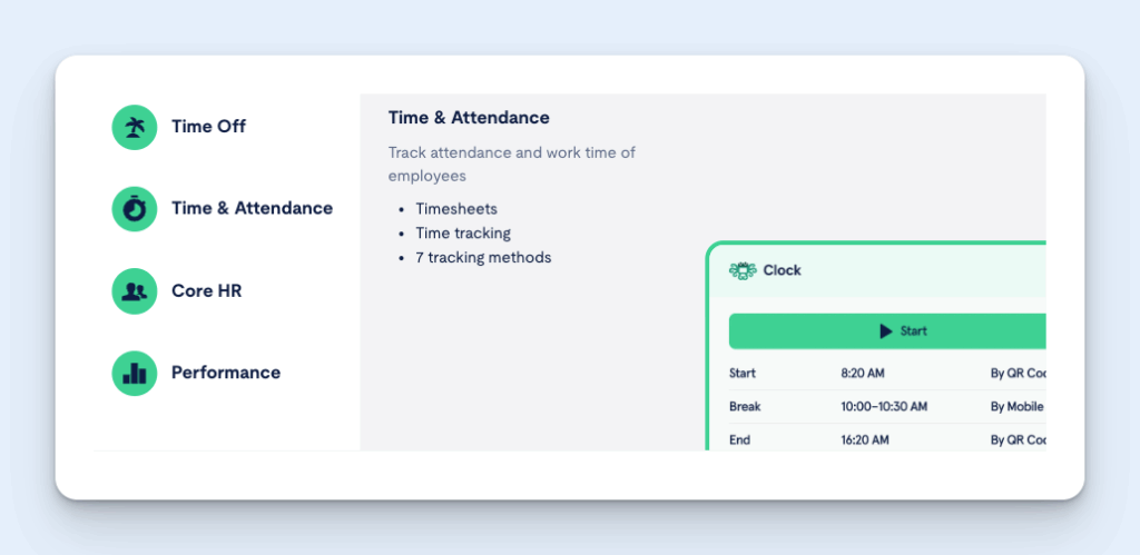 Image showing all of Calamari's product offerings