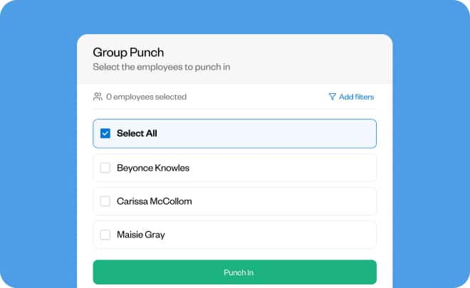 Group punch