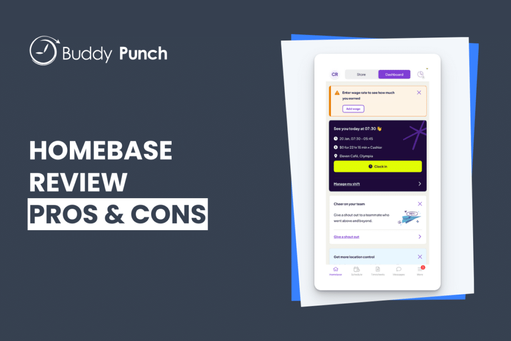 Homebase Review 2026: Pros, Cons, Features, and Pricing