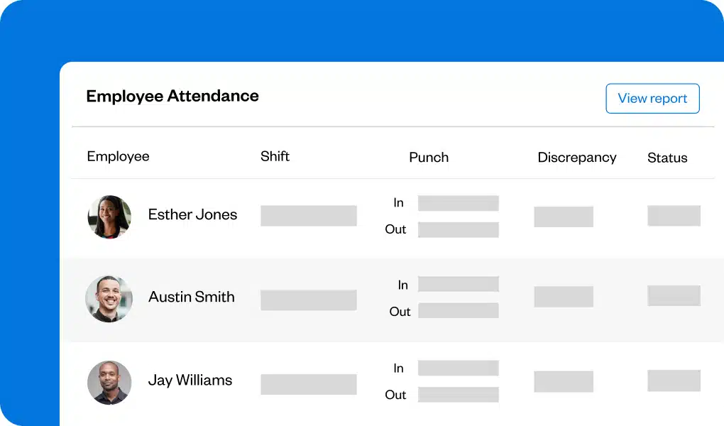 Attendance tracking