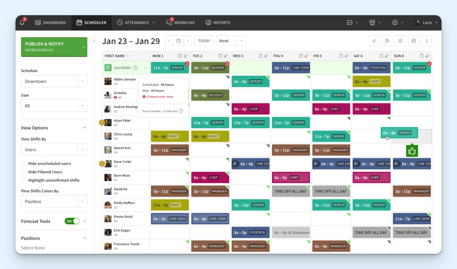 The 7 Best Multi-Location Employee Scheduling Software