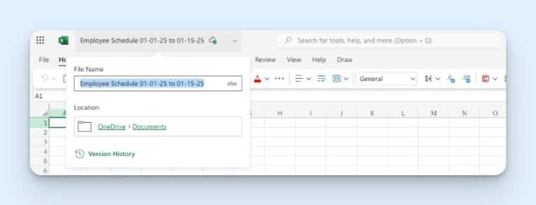 How to Make an Employee Schedule in Excel (+ Templates)