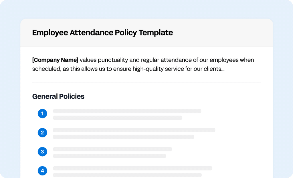 Employee Attendance Policy